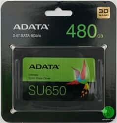 هارد SSD اینترنال ای دیتا SU650 480GB174058thumbnail